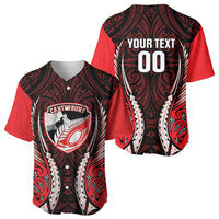 Canterbury 2026 Rugby Custom Baseball Jersey NZ Maori Silver Fern