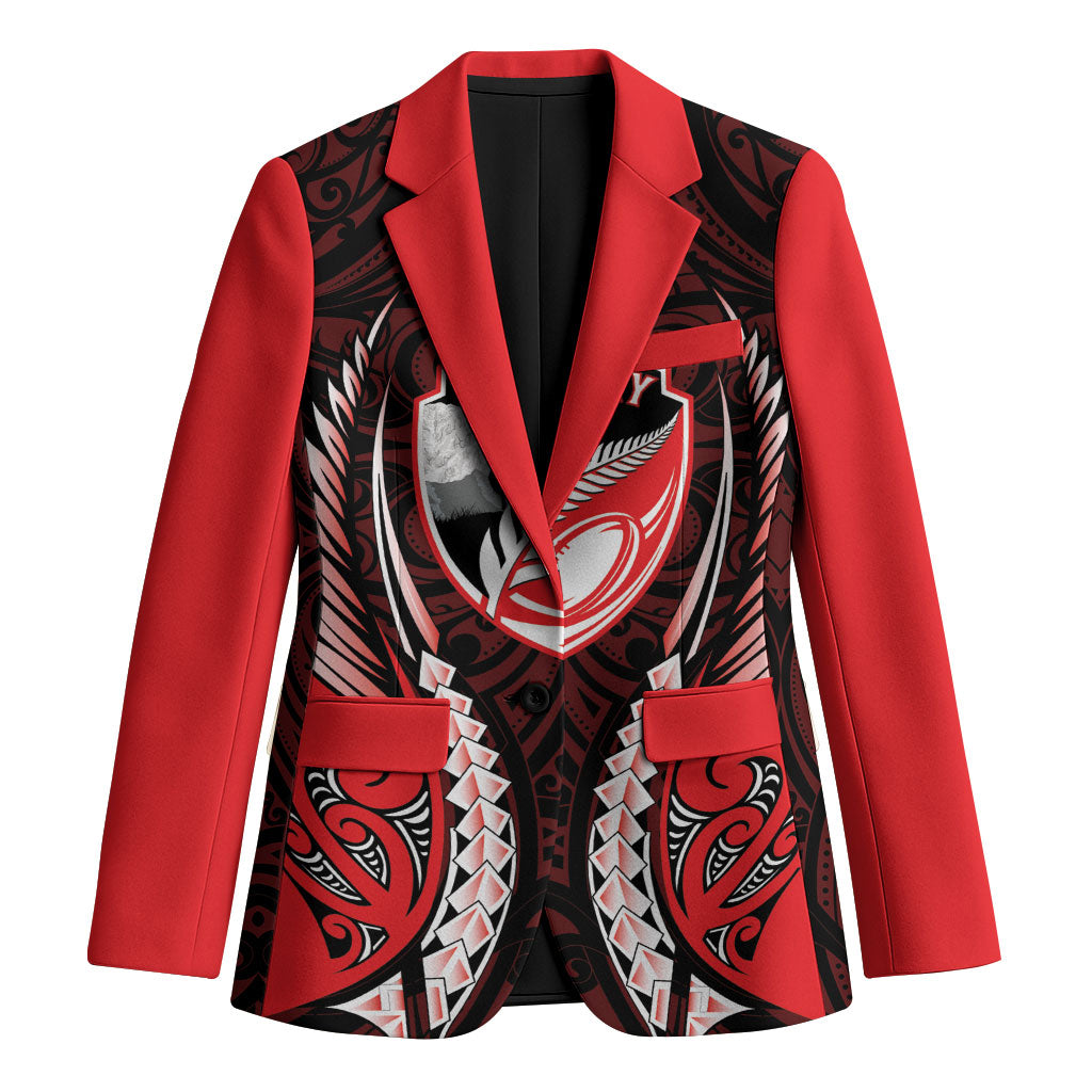 Canterbury 2026 Rugby Custom Blazer NZ Maori Silver Fern