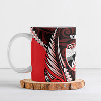 Canterbury 2026 Rugby Custom Ceramic Mug NZ Maori Silver Fern