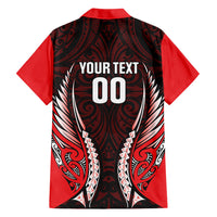 Canterbury 2026 Rugby Custom Family Matching Mermaid Dress and Hawaiian Shirt NZ Maori Silver Fern LT14 - Polynesian Pride