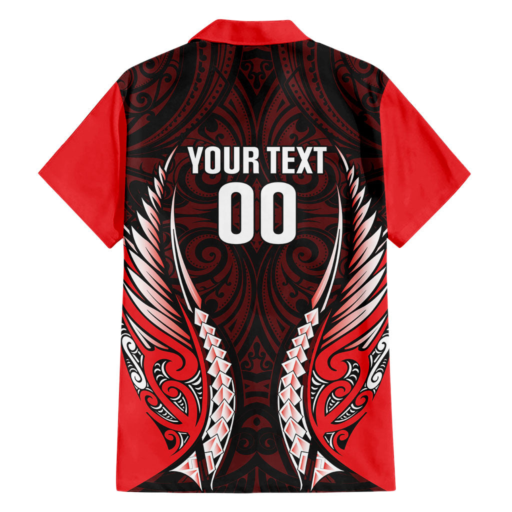 Canterbury 2026 Rugby Custom Family Matching Tank Maxi Dress and Hawaiian Shirt NZ Maori Silver Fern LT14 - Polynesian Pride