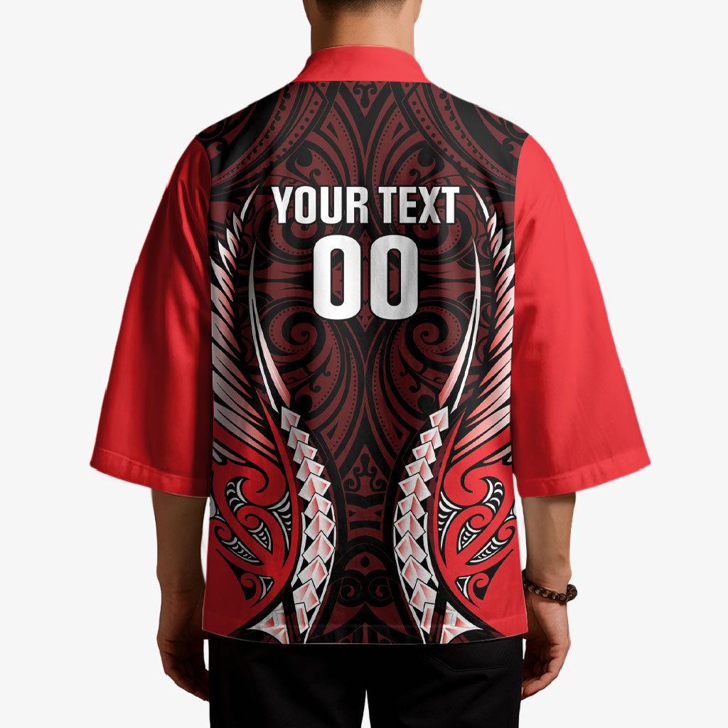 Canterbury 2026 Rugby Custom Kimono NZ Maori Silver Fern