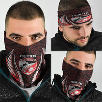 Canterbury 2026 Rugby Custom Neck Gaiter NZ Maori Silver Fern