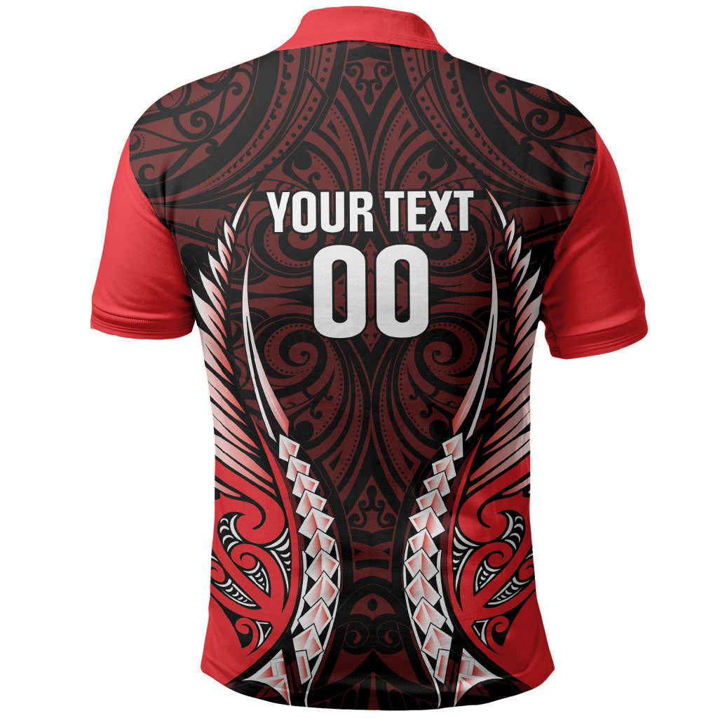 Canterbury 2026 Rugby Custom Polo Shirt NZ Maori Silver Fern LT14 - Polynesian Pride