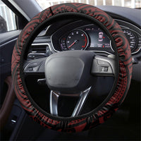 Canterbury 2026 Rugby Custom Steering Wheel Cover NZ Maori Silver Fern