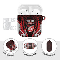 Counties Manukau 2026 Rugby Custom AirPods Case NZ Maori Silver Fern