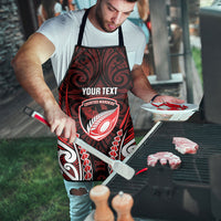 Counties Manukau 2026 Rugby Custom Apron NZ Maori Silver Fern