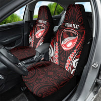 Counties Manukau 2026 Rugby Custom Car Seat Cover NZ Maori Silver Fern