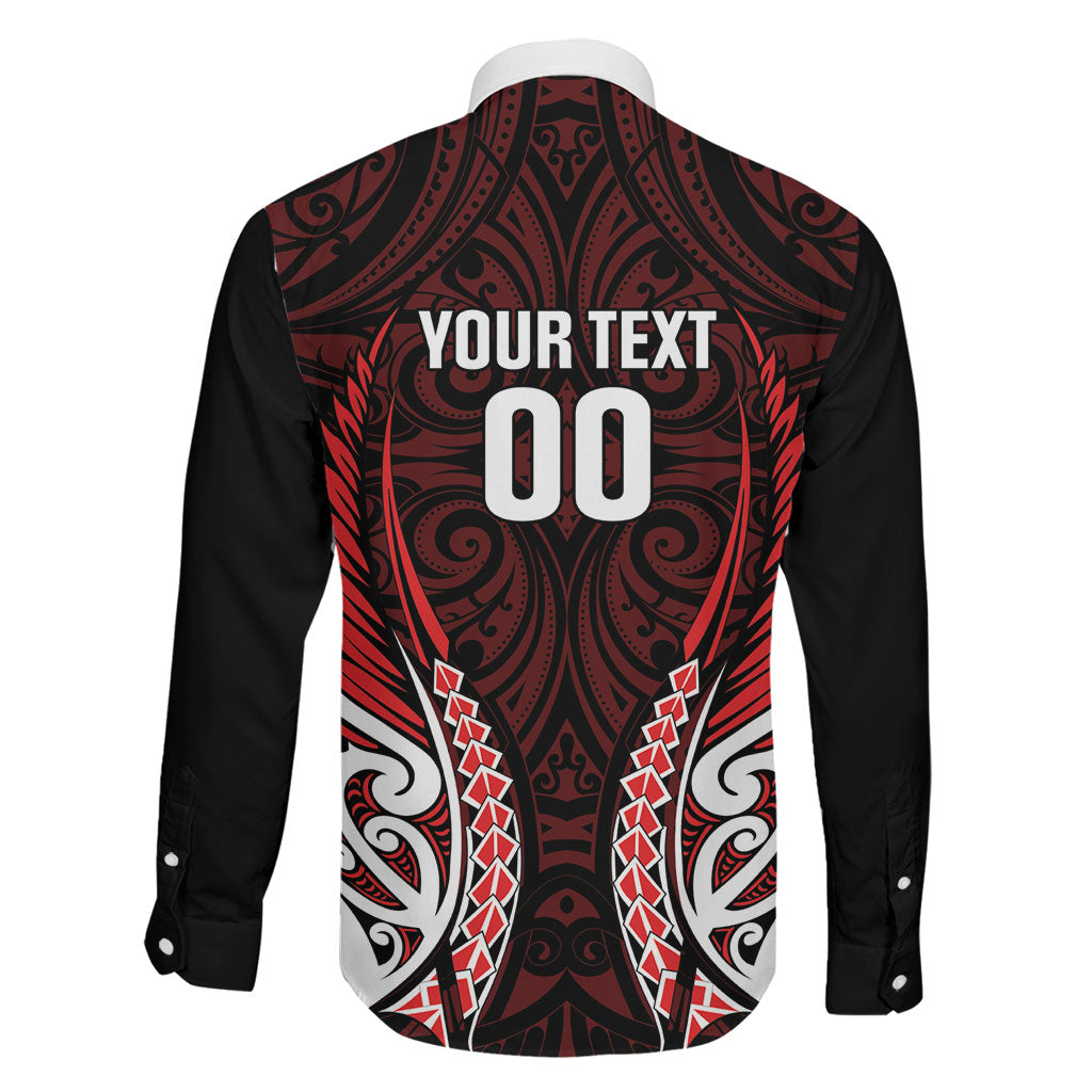 Counties Manukau 2026 Rugby Custom Family Matching Summer Maxi Dress and Hawaiian Shirt NZ Maori Silver Fern LT14 - Polynesian Pride