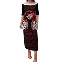 Counties Manukau 2026 Rugby Custom Puletasi NZ Maori Silver Fern
