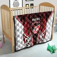 Counties Manukau 2026 Rugby Custom Quilt NZ Maori Silver Fern