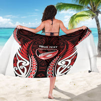 Counties Manukau 2026 Rugby Custom Sarong NZ Maori Silver Fern