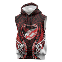 Counties Manukau 2026 Rugby Custom Sleeveless Hoodie NZ Maori Silver Fern