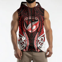 Counties Manukau 2026 Rugby Custom Sleeveless Zip Hoodie NZ Maori Silver Fern
