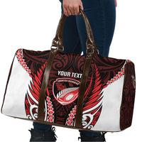 Counties Manukau 2026 Rugby Custom Travel Bag NZ Maori Silver Fern
