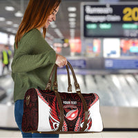 Counties Manukau 2026 Rugby Custom Travel Bag NZ Maori Silver Fern