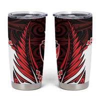 Counties Manukau 2026 Rugby Custom Tumbler Cup NZ Maori Silver Fern