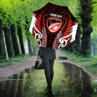 Counties Manukau 2026 Rugby Custom Umbrella NZ Maori Silver Fern