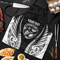 Hawke's Bay 2026 Rugby Custom Apron NZ Maori Silver Fern