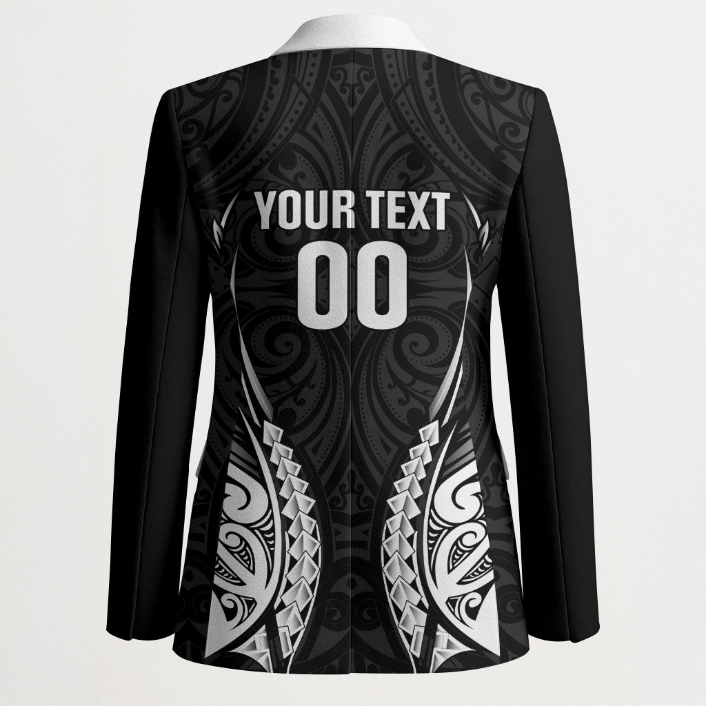 Hawke's Bay 2026 Rugby Custom Blazer NZ Maori Silver Fern