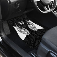 Hawke's Bay 2026 Rugby Custom Car Mats NZ Maori Silver Fern LT14 - Polynesian Pride