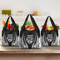 Hawke's Bay 2026 Rugby Custom Grocery Bag NZ Maori Silver Fern