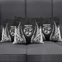 Hawke's Bay 2026 Rugby Custom Pillow Cover NZ Maori Silver Fern