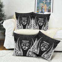 Hawke's Bay 2026 Rugby Custom Pillow Cover NZ Maori Silver Fern