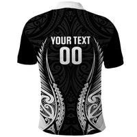 Hawke's Bay 2026 Rugby Custom Polo Shirt NZ Maori Silver Fern