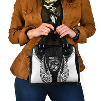 Hawke's Bay 2026 Rugby Custom Shoulder Handbag NZ Maori Silver Fern LT14 - Polynesian Pride