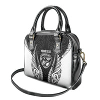 Hawke's Bay 2026 Rugby Custom Shoulder Handbag NZ Maori Silver Fern LT14 - Polynesian Pride