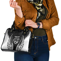 Hawke's Bay 2026 Rugby Custom Shoulder Handbag NZ Maori Silver Fern LT14 - Polynesian Pride