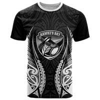Hawke's Bay 2026 Rugby Custom T Shirt NZ Maori Silver Fern
