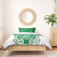 Manawatu 2026 Rugby Custom Bedding Set NZ Maori Silver Fern