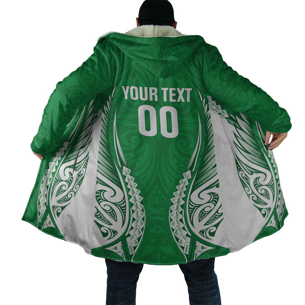 Manawatu 2026 Rugby Custom Cloak NZ Maori Silver Fern