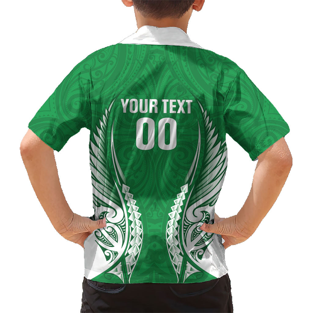 Manawatu 2026 Rugby Custom Hawaiian Shirt NZ Maori Silver Fern