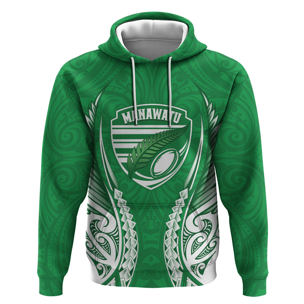 Manawatu 2026 Rugby Custom Hoodie NZ Maori Silver Fern