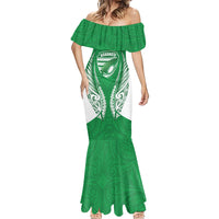 Manawatu 2026 Rugby Custom Mermaid Dress NZ Maori Silver Fern