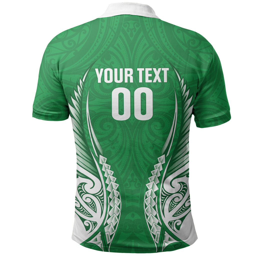 Manawatu 2026 Rugby Custom Polo Shirt NZ Maori Silver Fern LT14 - Polynesian Pride
