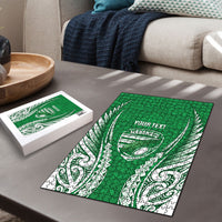 Manawatu 2026 Rugby Custom Puzzle NZ Maori Silver Fern