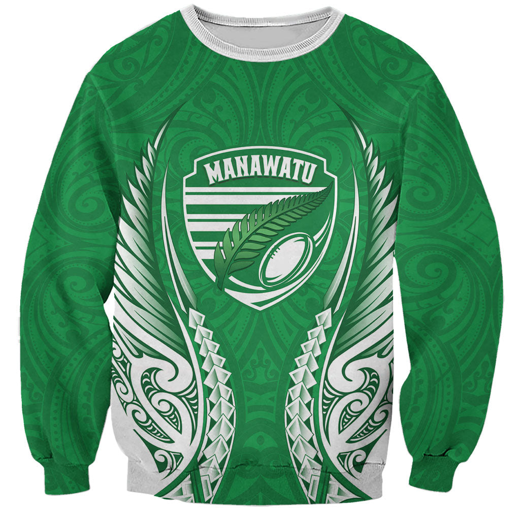 Manawatu 2026 Rugby Custom Sweatshirt NZ Maori Silver Fern