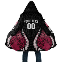 North Harbour 2026 Rugby Custom Cloak NZ Maori Silver Fern