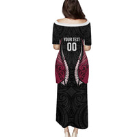 North Harbour 2026 Rugby Custom Family Matching Puletasi and Hawaiian Shirt NZ Maori Silver Fern LT14 - Polynesian Pride