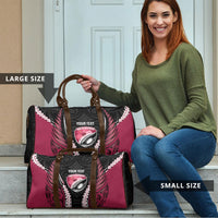 North Harbour 2026 Rugby Custom Travel Bag NZ Maori Silver Fern
