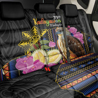 Kadayawan Philippines Back Car Seat Cover Filipino Eagle Happy 39th Anniversary LT14 - Polynesian Pride