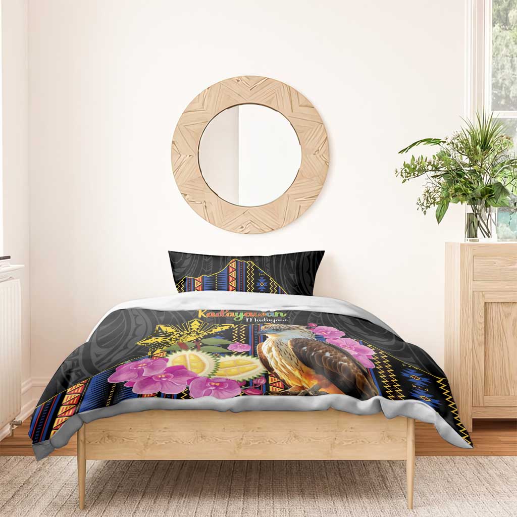 Kadayawan Philippines Bedding Set Filipino Eagle Happy 39th Anniversary