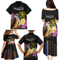 Kadayawan Philippines Family Matching Puletasi and Hawaiian Shirt Filipino Eagle Happy 39th Anniversary LT14 - Polynesian Pride