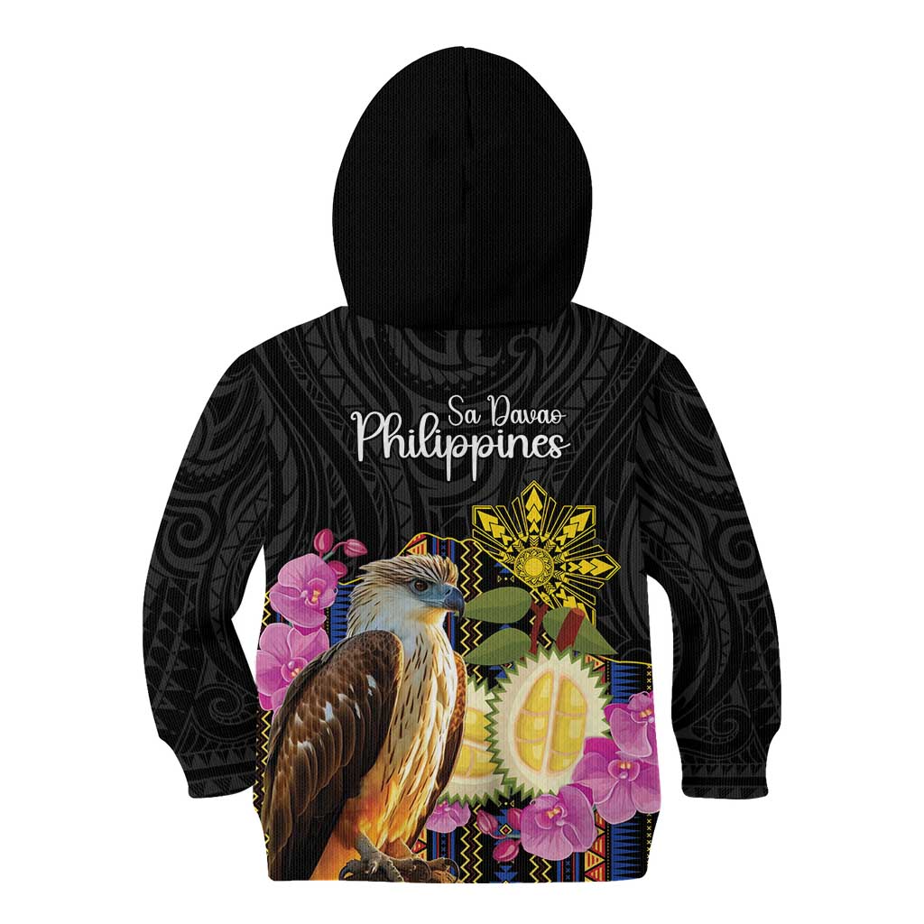 Kadayawan Philippines Kid Hoodie Filipino Eagle Happy 39th Anniversary LT14 - Polynesian Pride