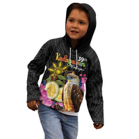 Kadayawan Philippines Kid Hoodie Filipino Eagle Happy 39th Anniversary LT14 - Polynesian Pride