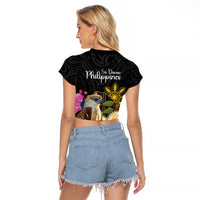 Kadayawan Philippines Raglan Cropped T Shirt Filipino Eagle Happy 39th Anniversary